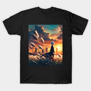 Anime World - Japanese Sunset T-Shirt